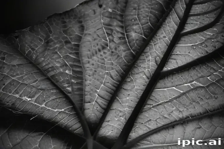 leaf images black and white