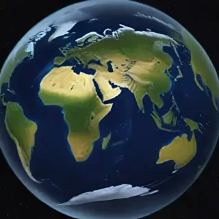 animated pic of earth