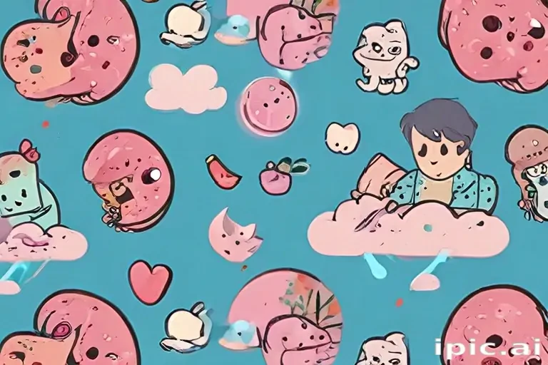 aesthetic wallpaper cartoon