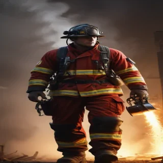 wallpaper fireman