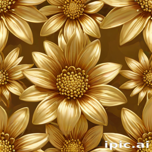 gold flower