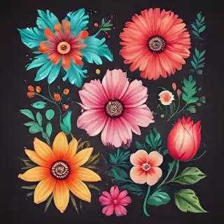 flower clipart no background