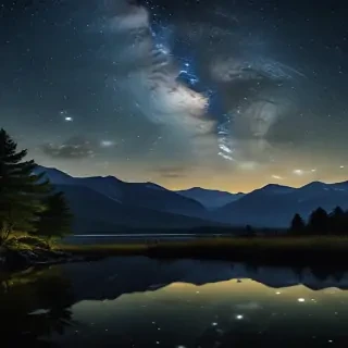 starry night wallpaper