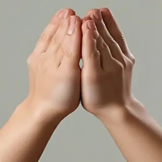 pray hands png