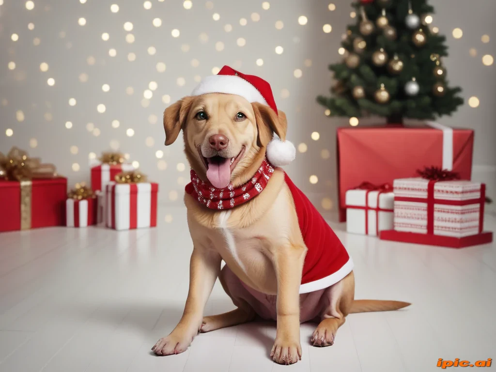 dog christmas photos