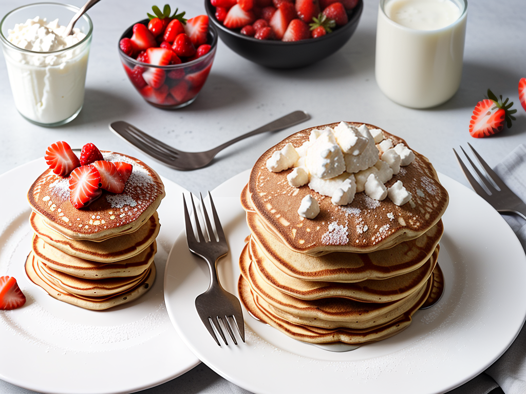protein pancakes with cottage cheese