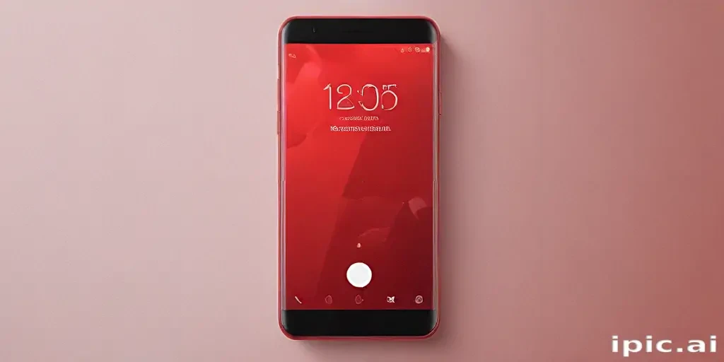 red lockscreen