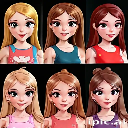 cartoon girs