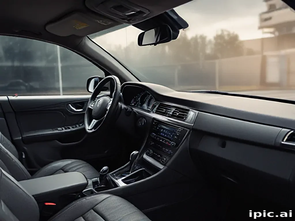 inside a car background