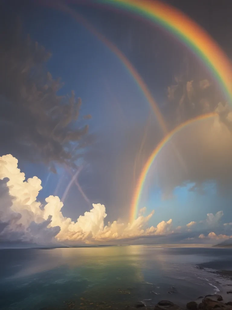 rainbow backround