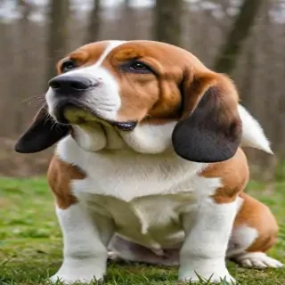akita basset dog breed