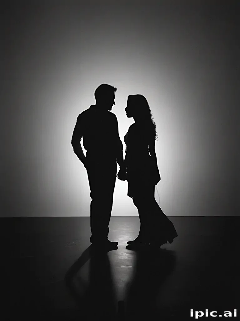 couple silhouette
