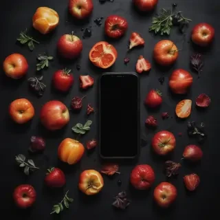 black iphone wallpaper