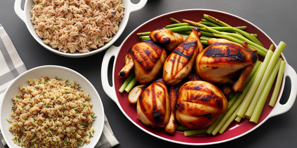 side dishes with barbeque chicken