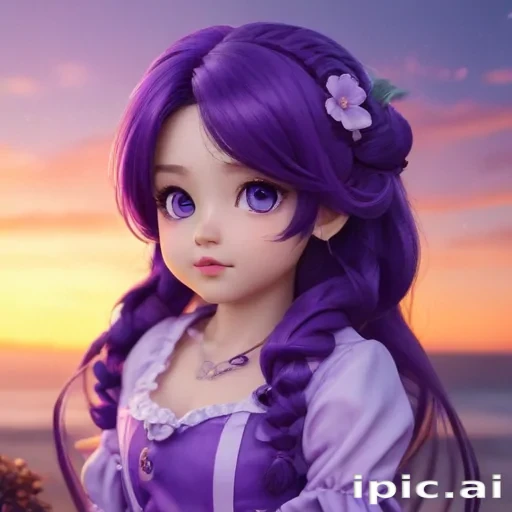 kawaii cute purple wallpaper