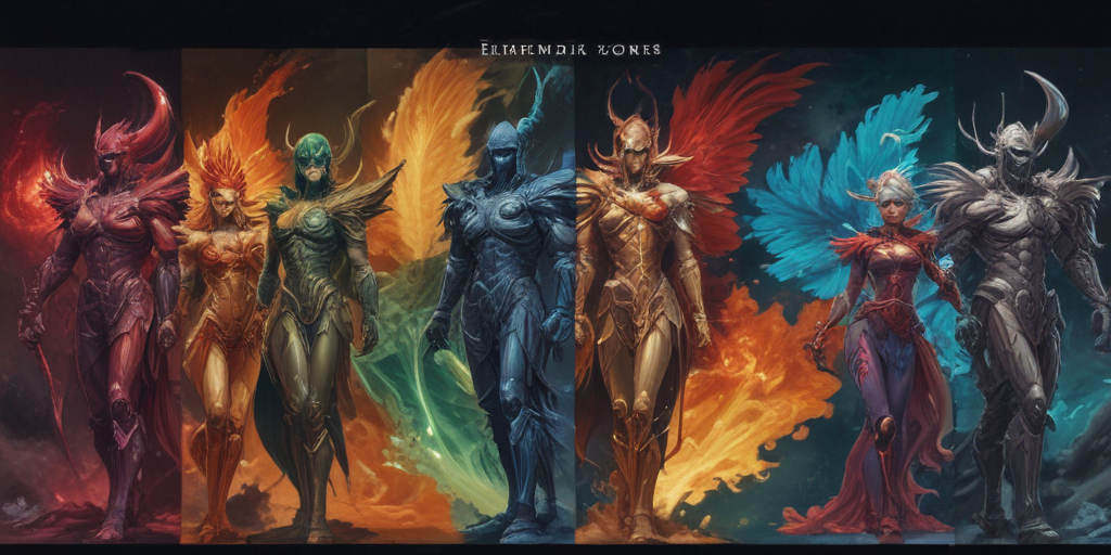 elemental colors picture together