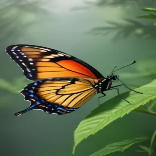 butterfly drawign