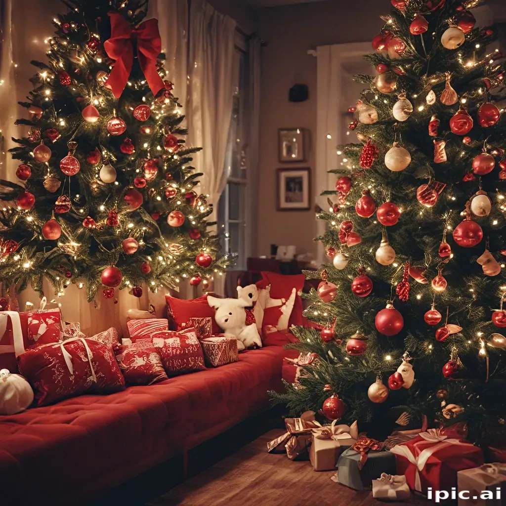 christmas background aesthetic