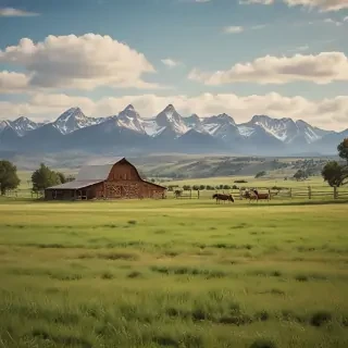ranch background