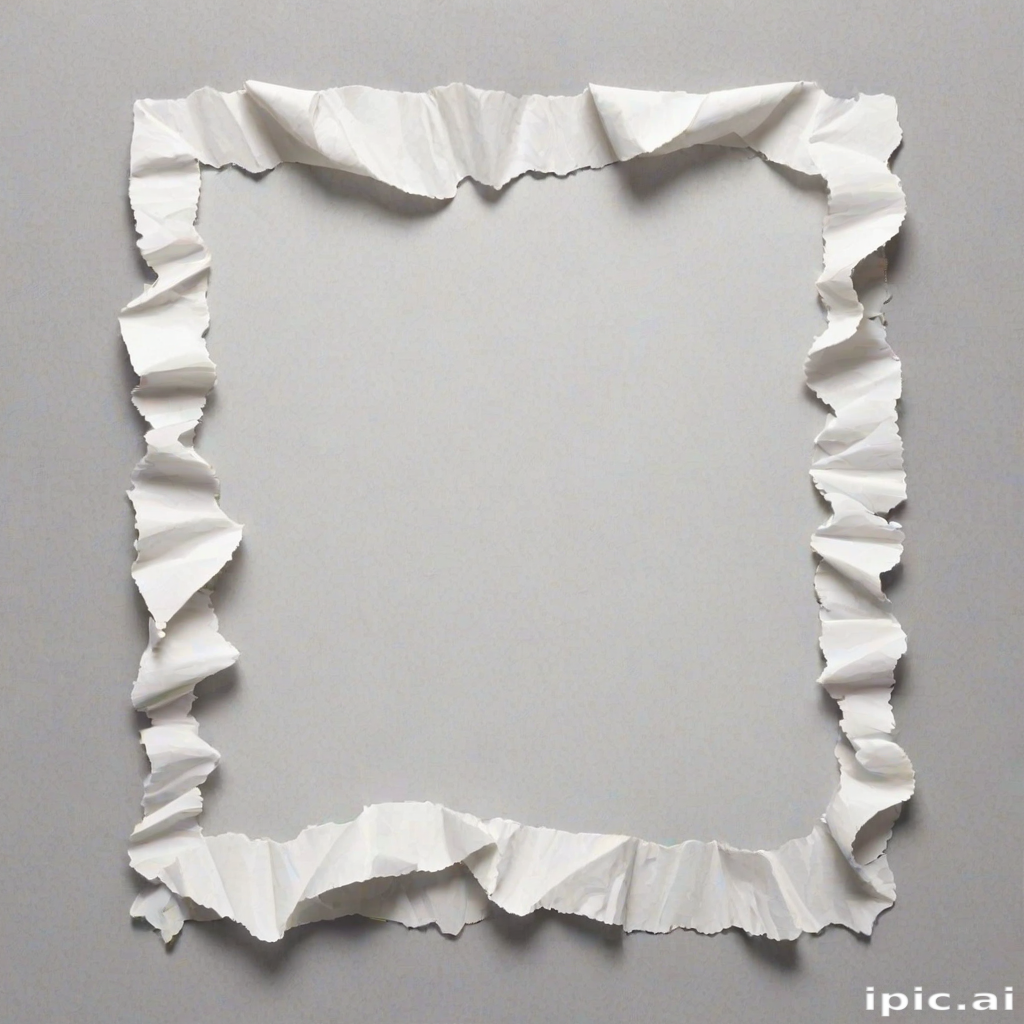 transparent background ripped paper