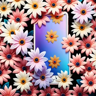 flower background iphone
