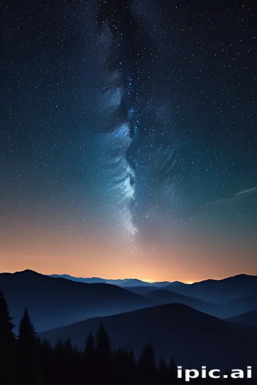 iphone night sky wallpaper