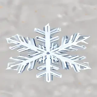 snowflake clipart with transparent background