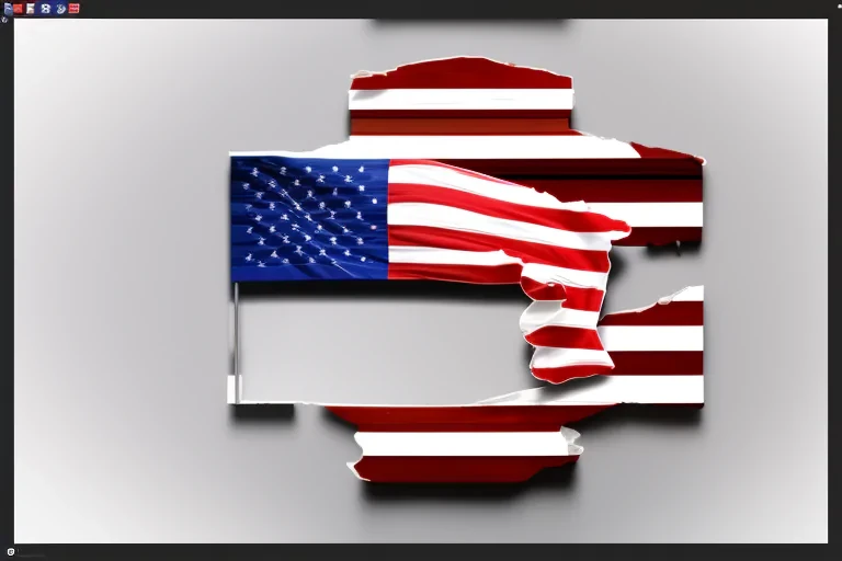 united states flag transparent