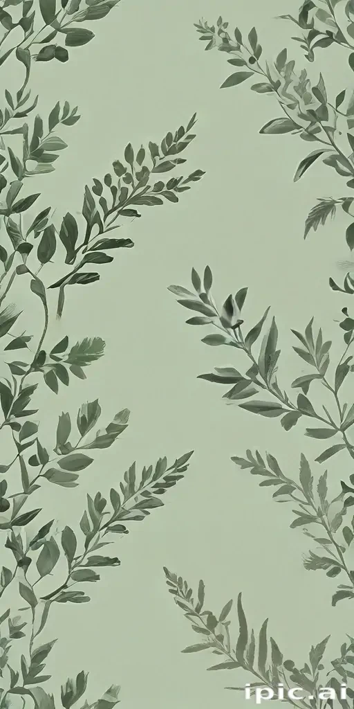 sage green background aesthetic