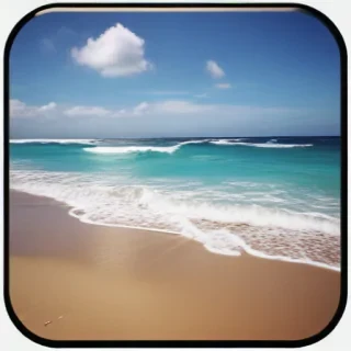 beach iphone