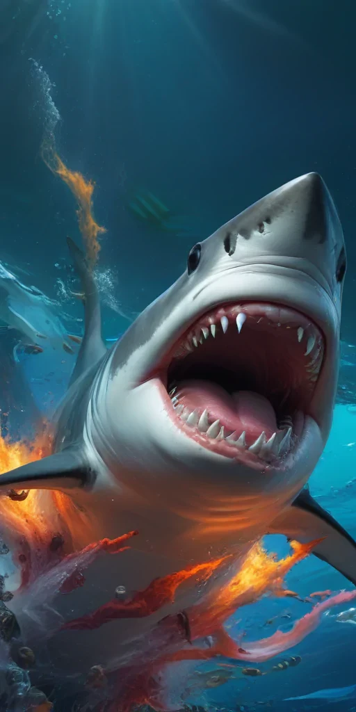 shark background