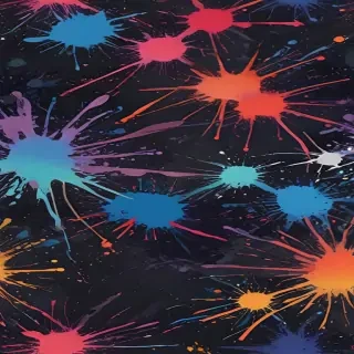 paint splatter transparent