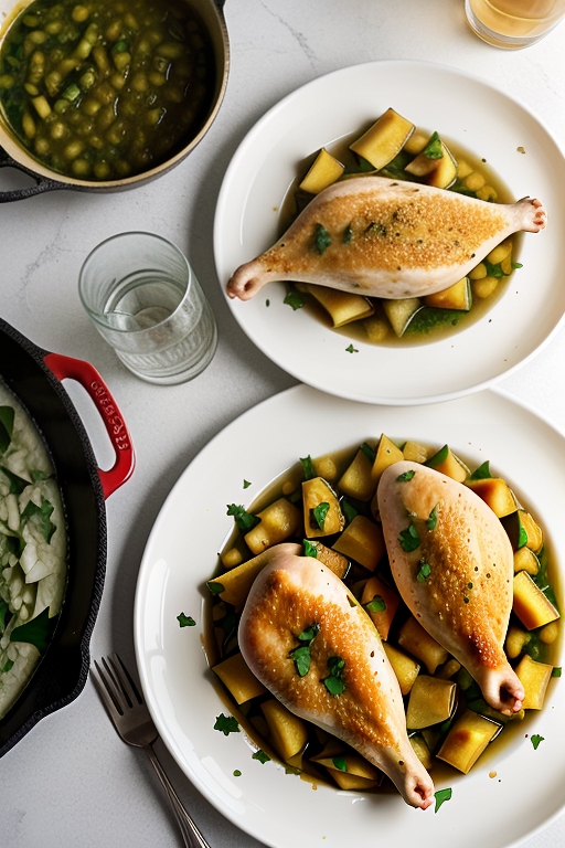 what to serve with chicken marbella