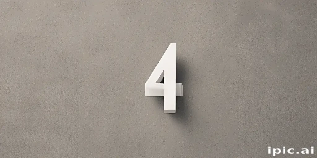 number 4