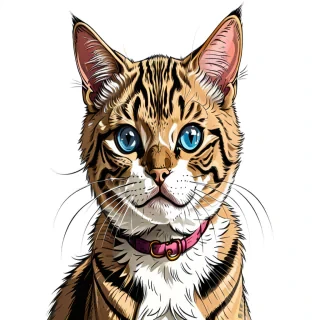 cat drawing png