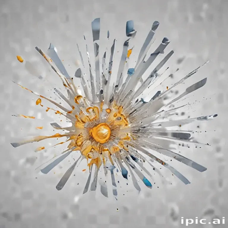 glass shattering png