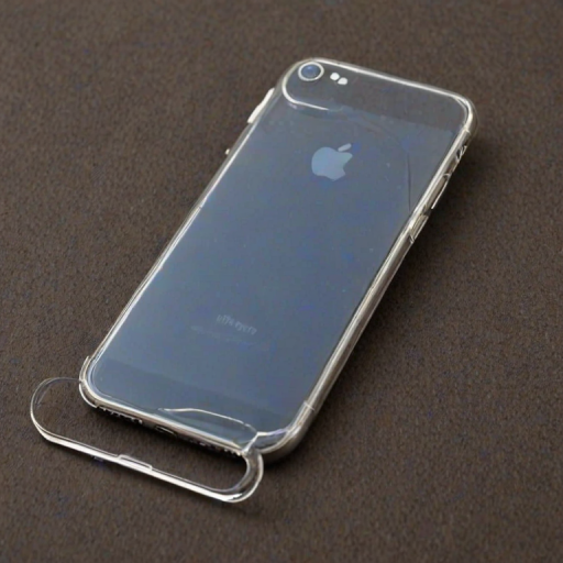 iphone with transparent background