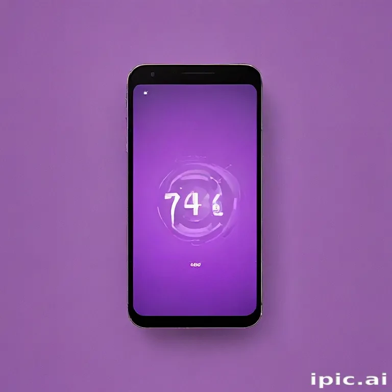 purple lockscreen