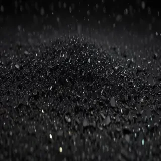high resolution black glitter background