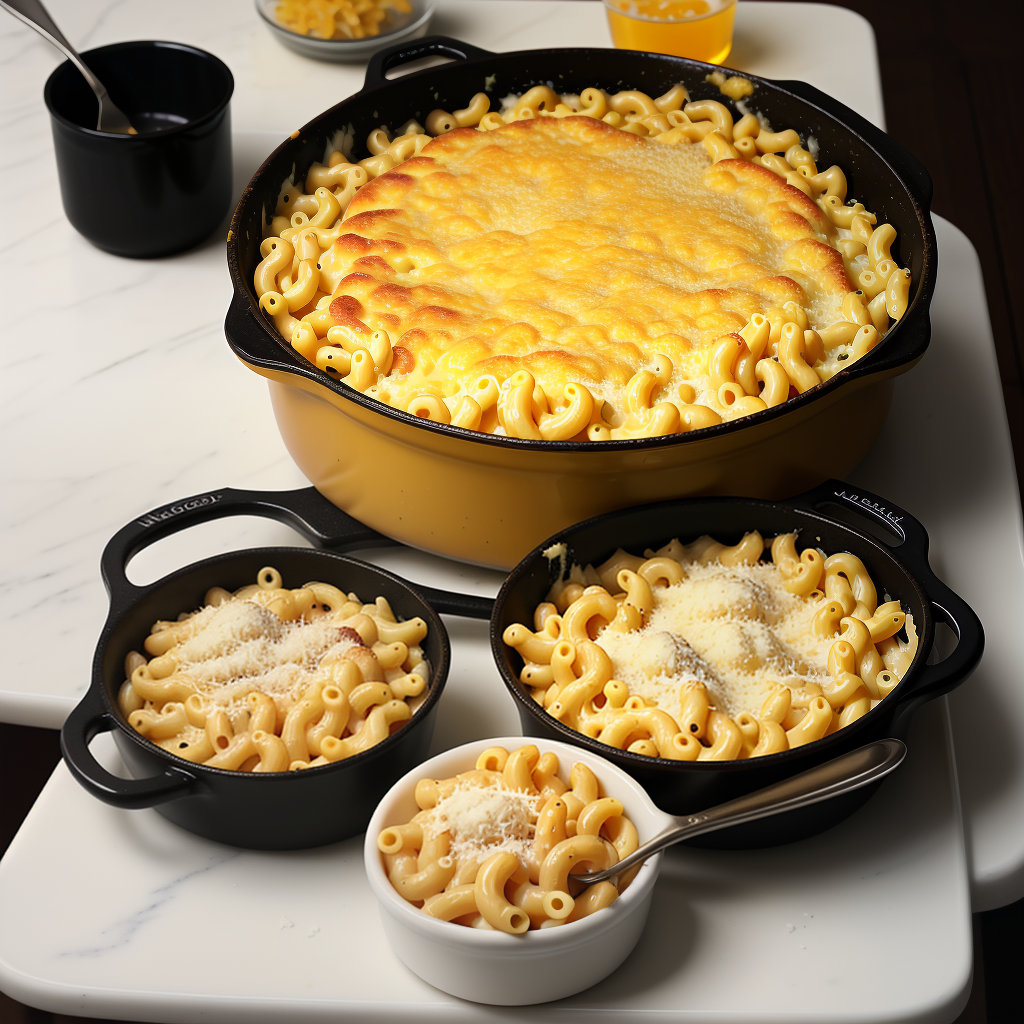 nora cooks mac and cheese