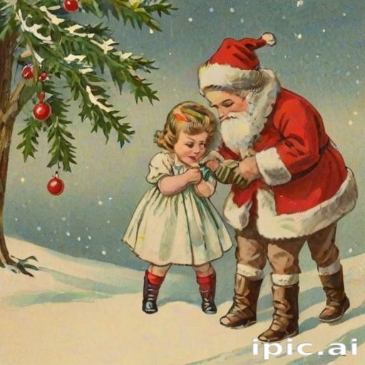 vintage christmas images to print
