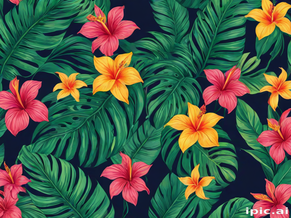 tropical iphone wallpaper