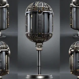transparent microphone