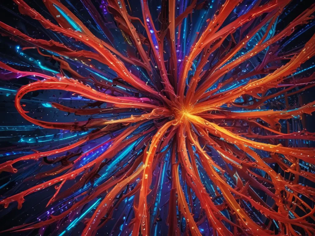 neon back ground