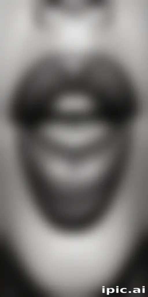 lips clipart black and white