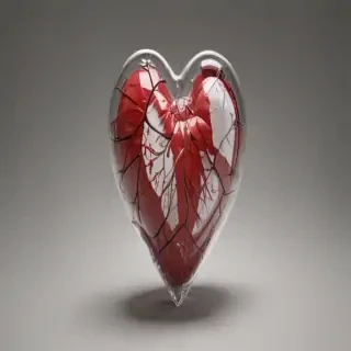 broken heart transparent