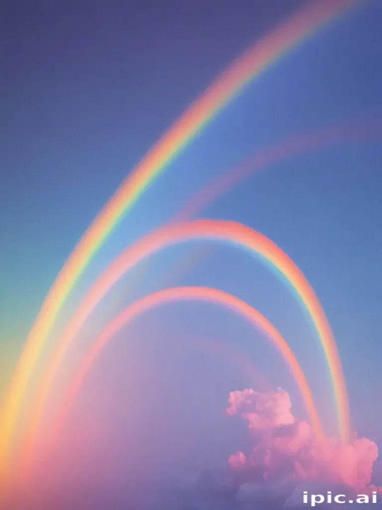 aesthetic rainbow wallpaper