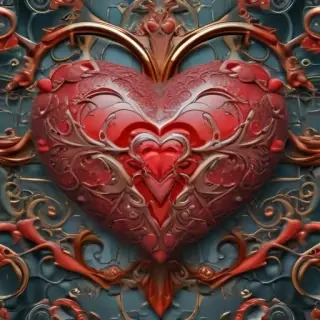 heart y2k wallpaper