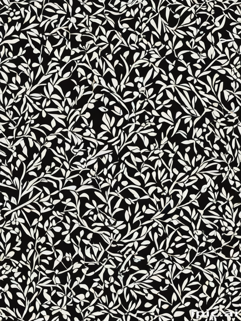 black and white pattern
