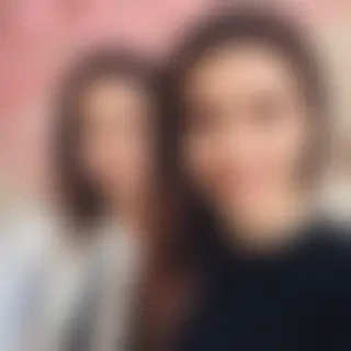 selfie background